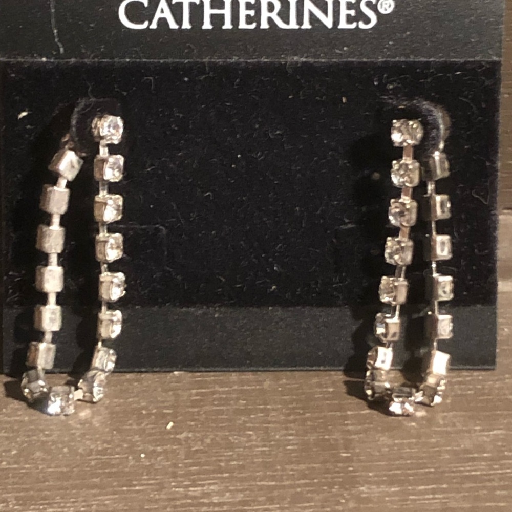 Cubic Loop Earrings